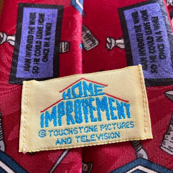 Vintage Home Improvements, Tim, the toolman, Taylor, novelty, necktie. - Picture 5 of 5
